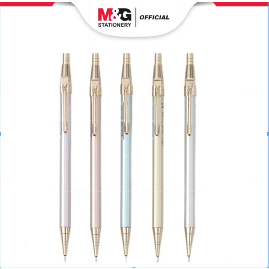 

M&G Mechanical Pencil Desain Metal Premium AMP 10178 0.5 MM / M&G Pensil Mekanik 0.5 mm