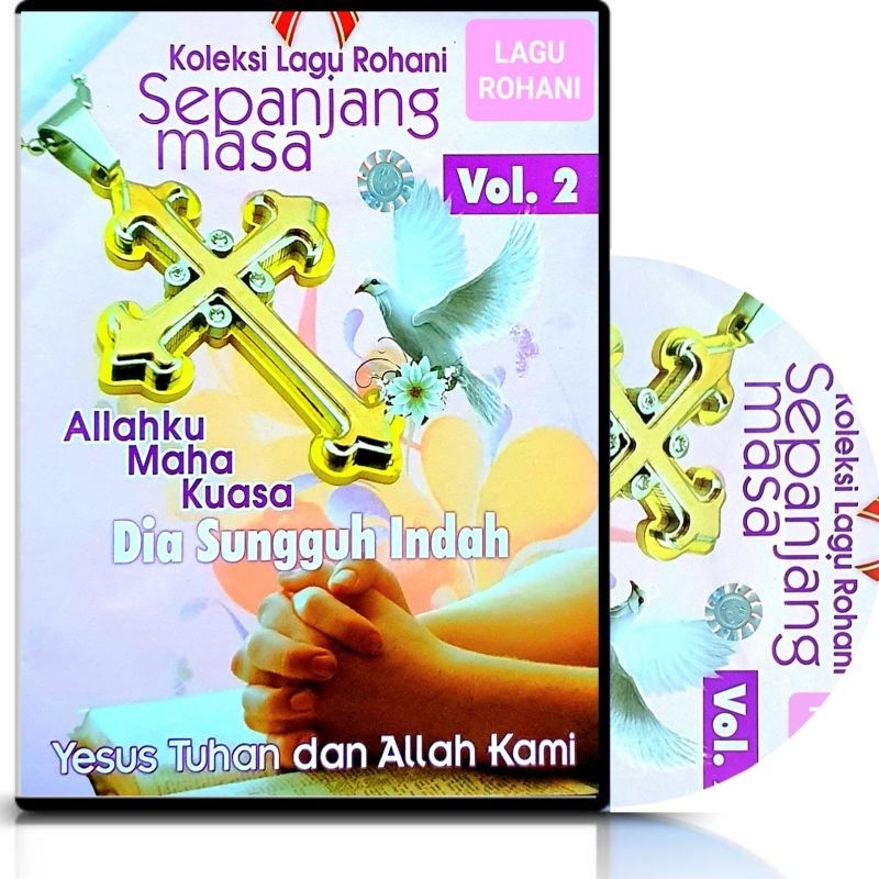 KASET VCD ORIGINAL LAGU ROHANI KARAOKE VOCAL ON OF AKTIF-LAGU ROHANI TERBARU-LAGU ROHANI TERINDAH-LA