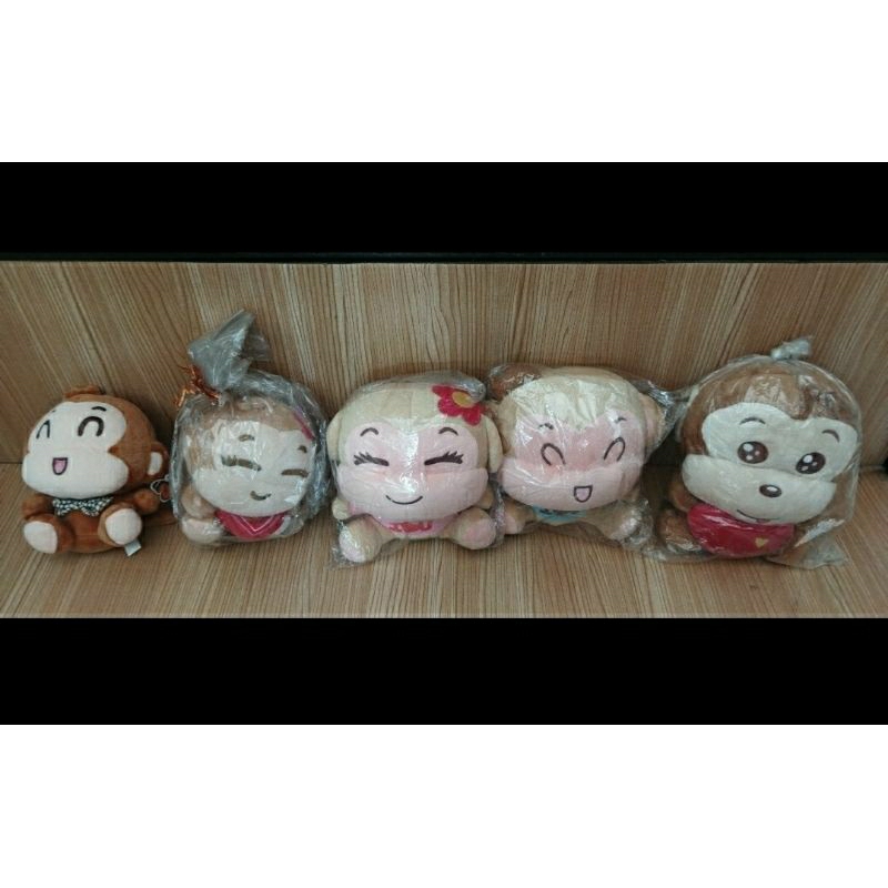 borongan boneka monyet baru yoyo cici murah