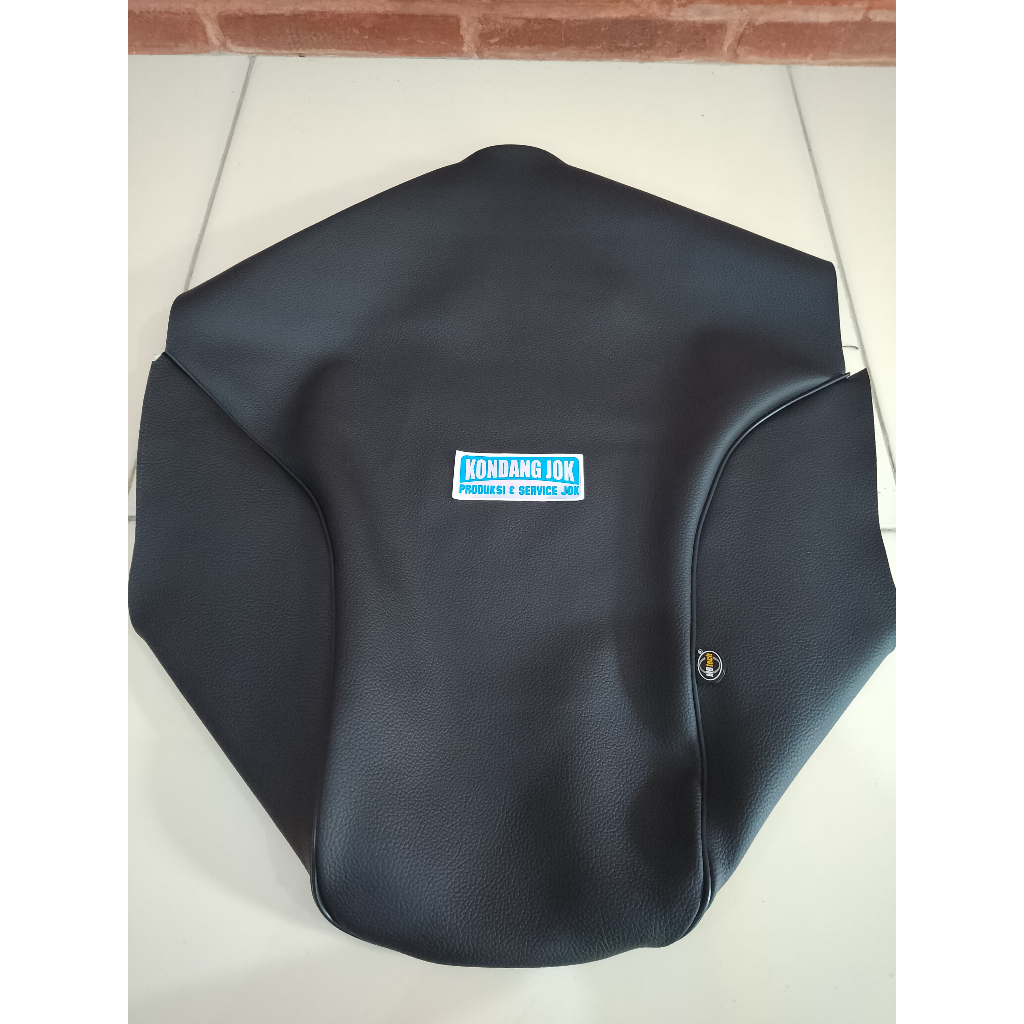 kulit mbtech jeruk-SARUNG KULIT/COVER JOK MOTOR (gl pro,gl 100,cb100,c70,astrea grand,astrea prima)