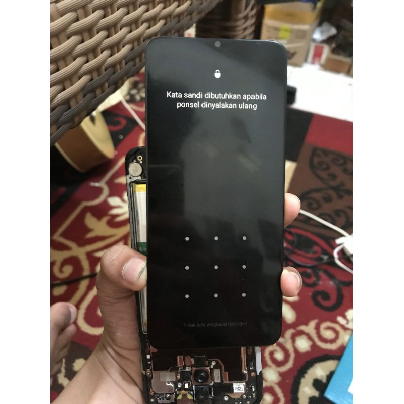 lcd Oppo A9 2020 copotan ori