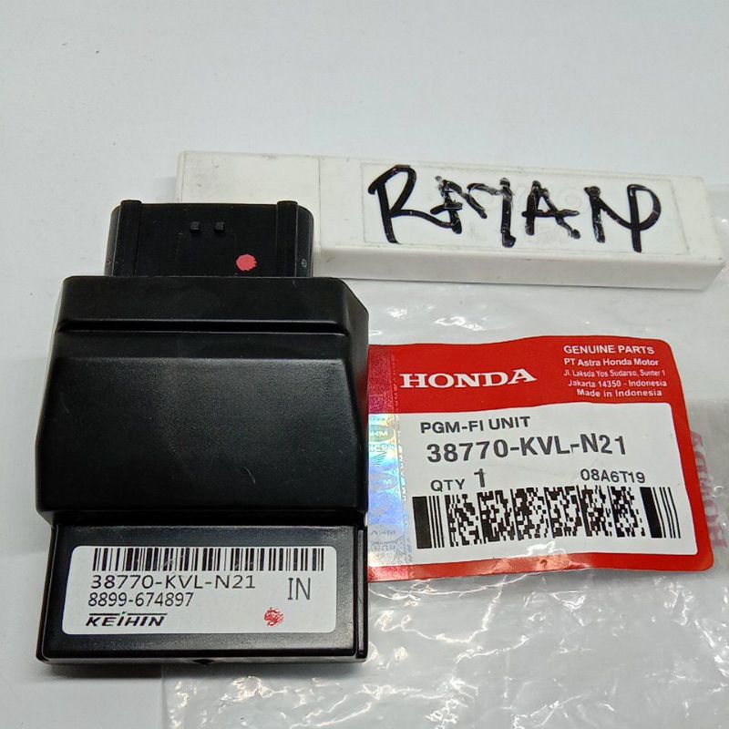 ECU CDI 38770-KVL-N21 Supra x 125 FGM-Fi injeksi