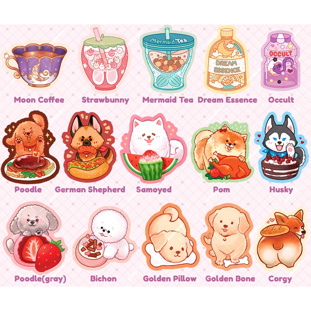 

Original Doggo and Magical Potion Glitter Sticker