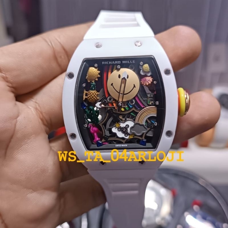 JAM TANGAN PRIA RM SMILE JAM TANGAN MEWAH COWOK