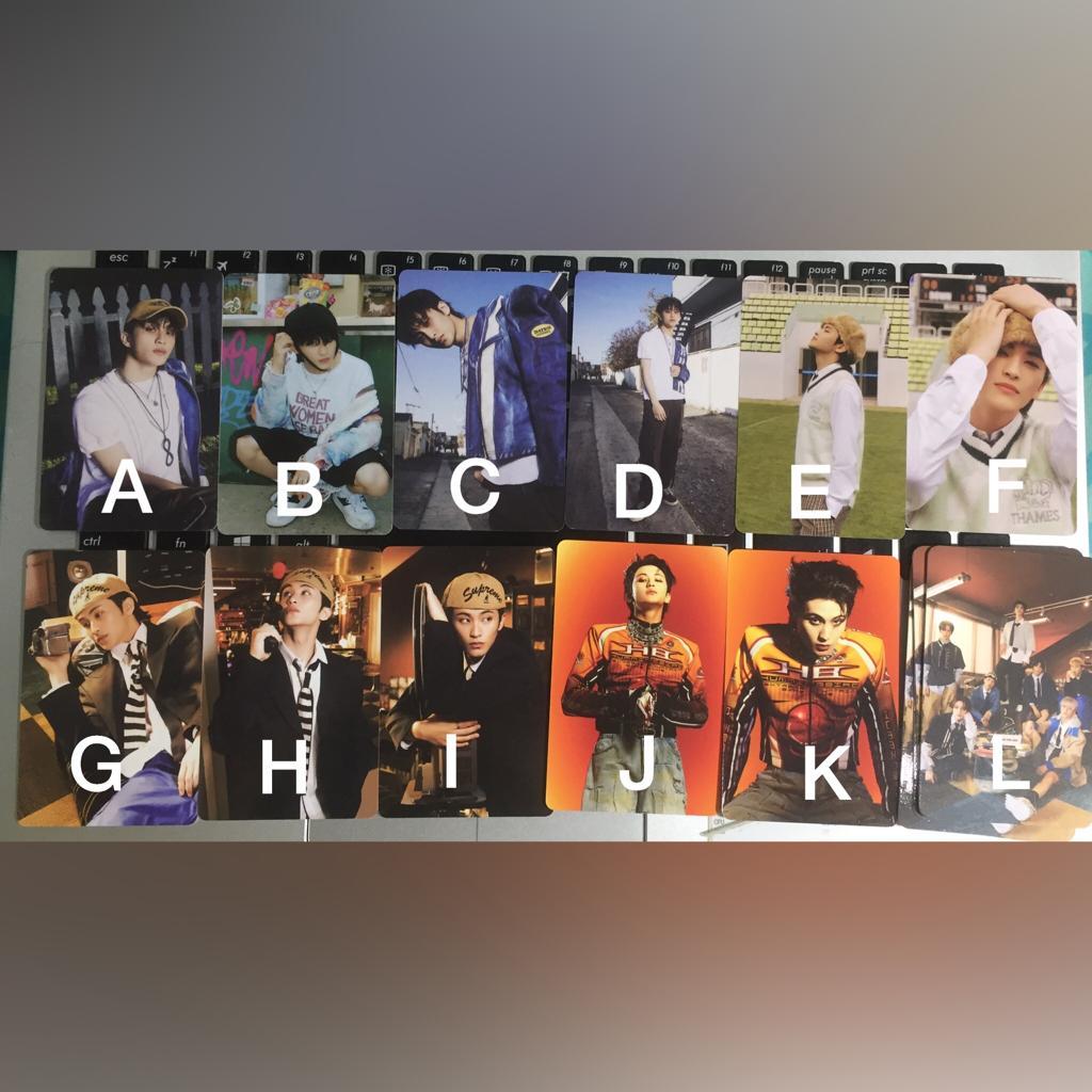 PC PHOTOCARD NCT DREAM ALBUM ISTJ QR VER MARK RENJUN JENO HAECHAN JAEMIN CHENLE JISUNG