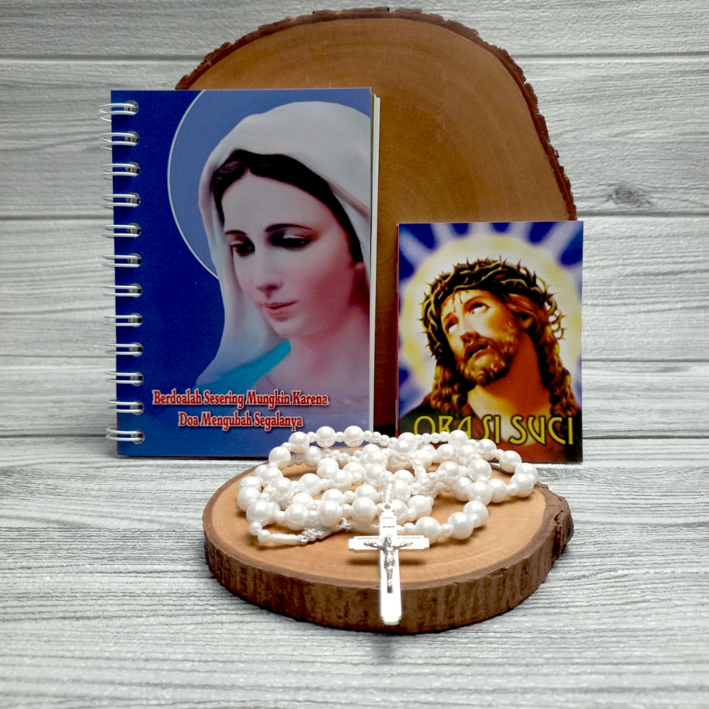 Paket Buku Doa: Buku Doa - Rosario - Buku Doa Saku / Souvenir Buku Doa Katolik /Paket Souvenir Rohan