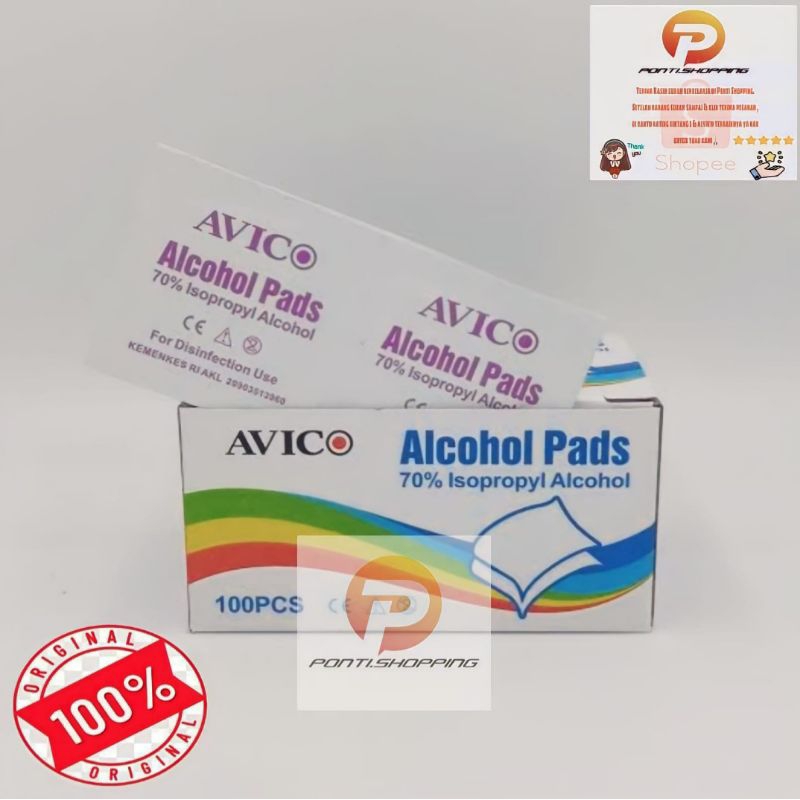 ALKOHOL SWAB AVICO/KAPAS ALKOHOL