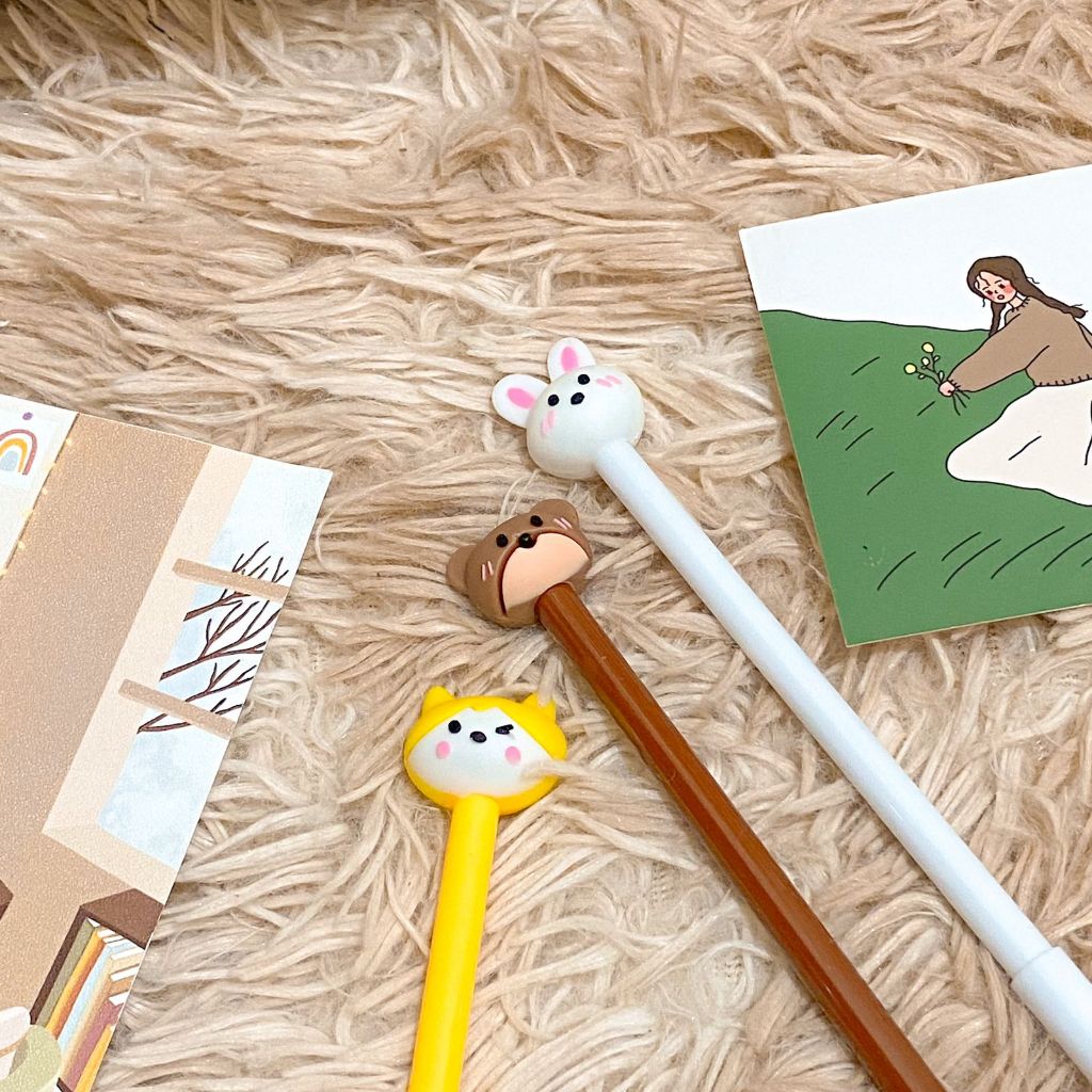 

Pen Gel Kelinci Beruang dan Fox Lucu PGK 1068