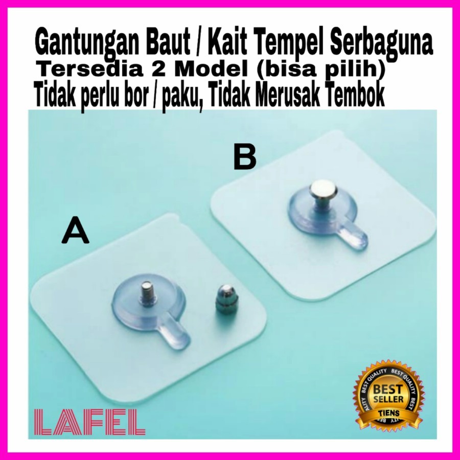 Sekrup Baut Tempel Rak Dapur Kamar Mandi 6 mm