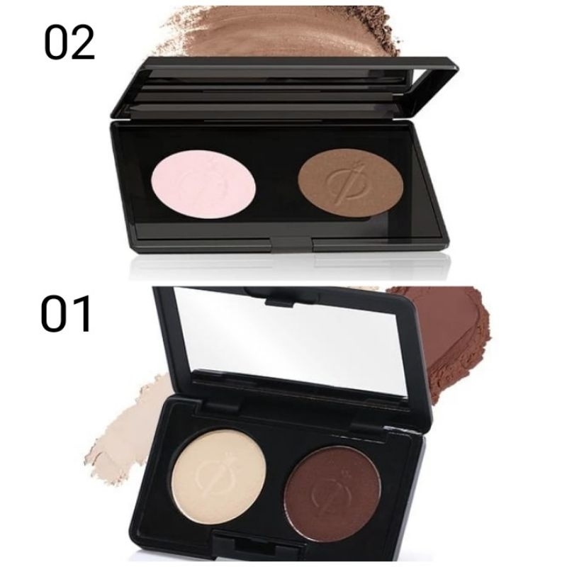 INEZ Face Contour Shading Powder 2 Warna - Shading