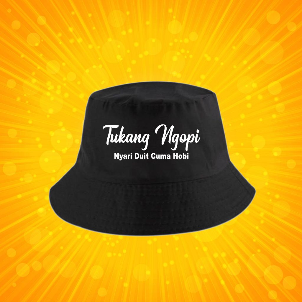 TOPI BUCKET TUKANG NGOPI PREMIUM