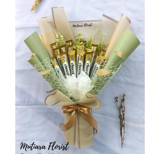 

Mutiara Florist Buket Snack Premium, Bouquet Murah, Buket Medium