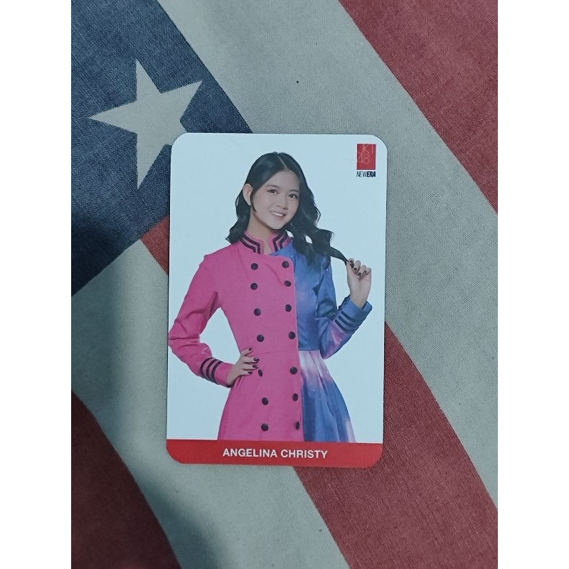 Photocard JKT48 Meet & Greet Nice To See You - Angelina Christy