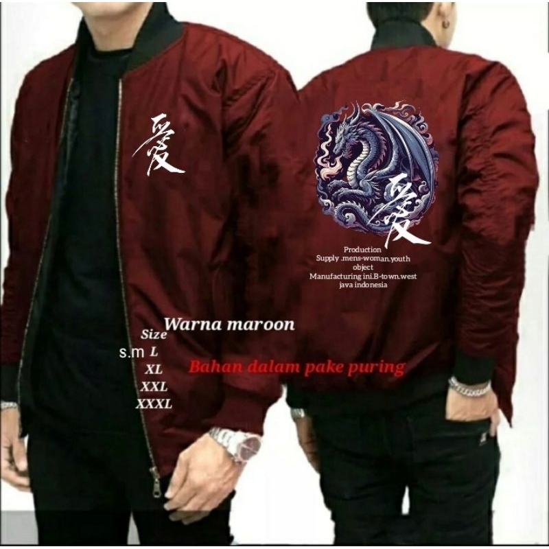 jaket bomber kenzzo 2.jaket kenzzo naga jaket parasut .jaket sukajan.hodie Kenzzo Japan pria wanita 