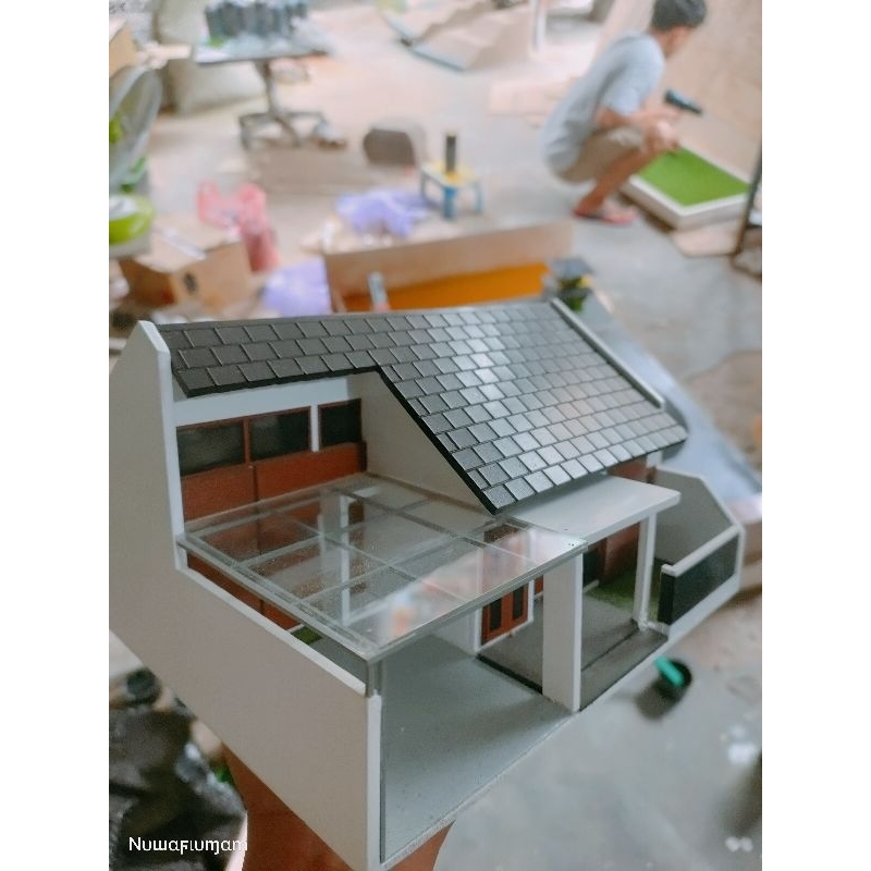 Miniatur Diorama rumah/gedung