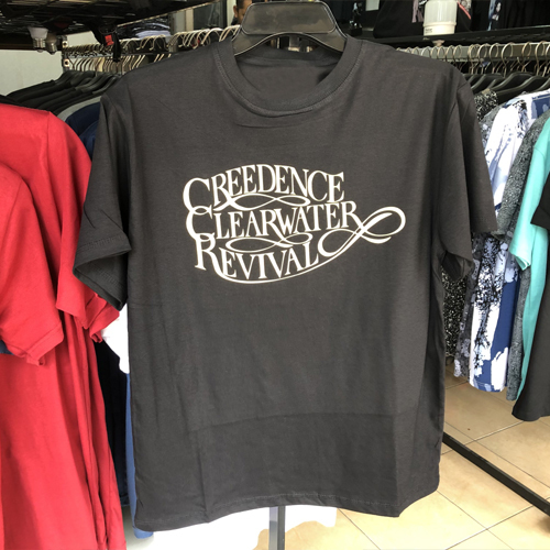 Kaos Creedence Clearwater Revival - CCR BAND Tshirt 100% Cotton