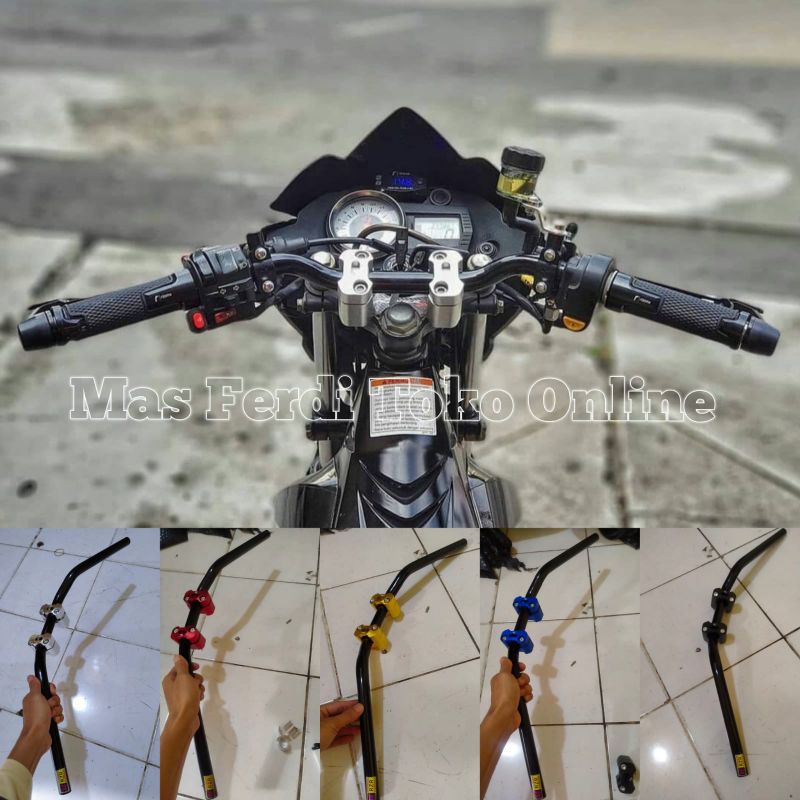 STANG RZR SATRIA FU PLUS RAISER CNC STANG DAN RAISER PENINGGI CNC SATRIA FU