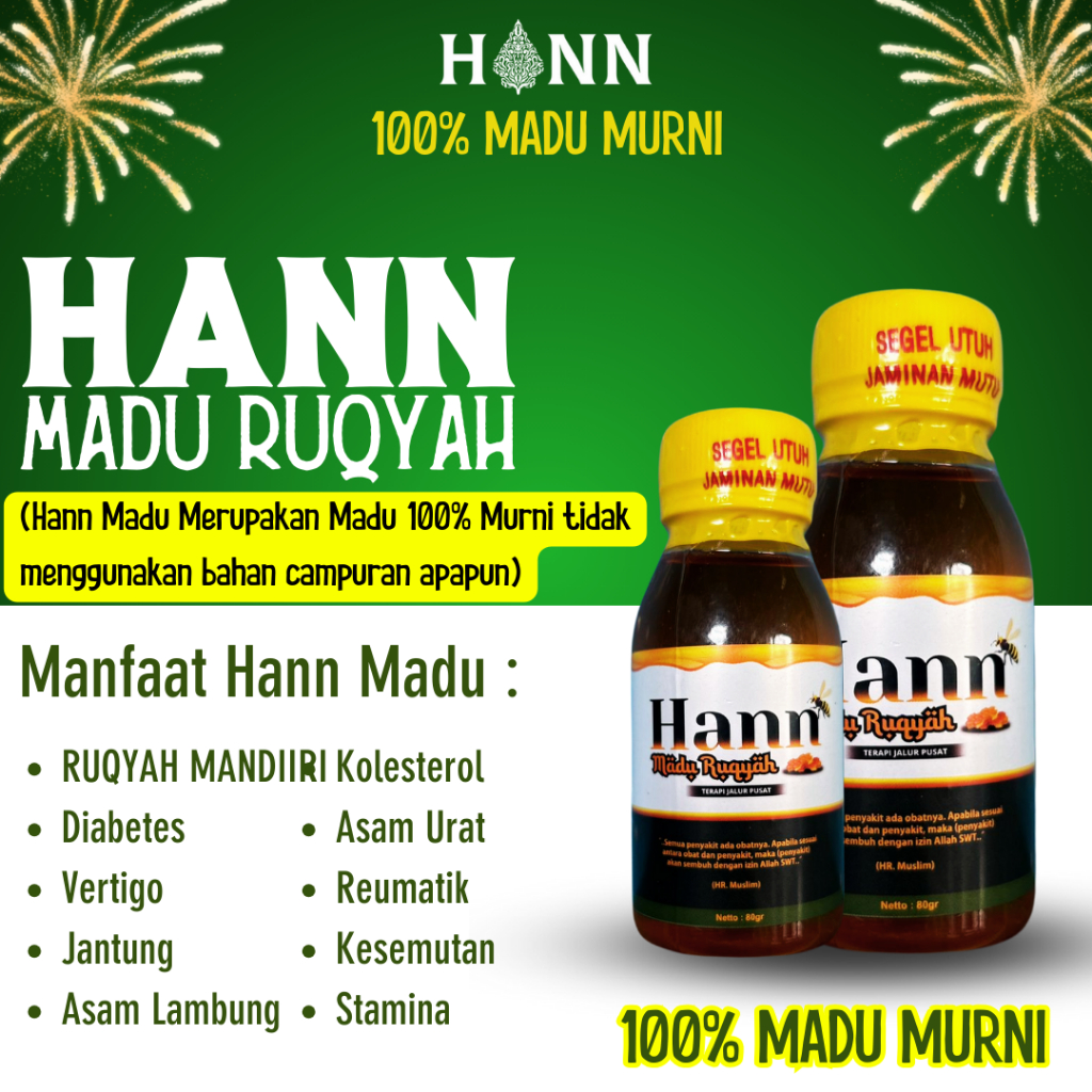 

Hann Madu Madu Ruqyah Madu Murni Madu Herbal Madu Hutan | Hann Madu Ruqyah