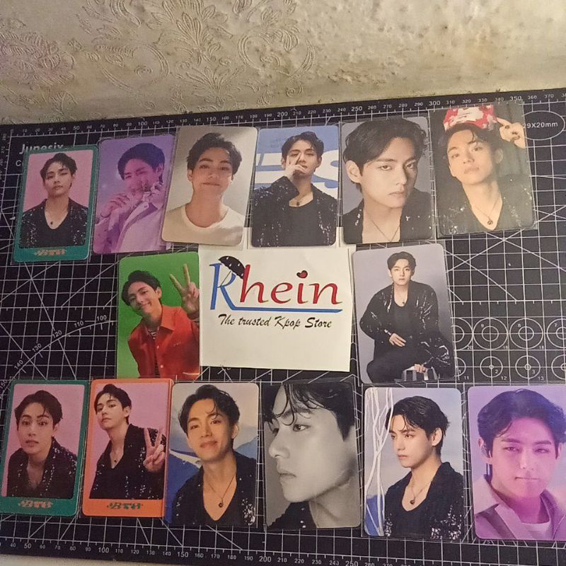 Photocard Official BTS V Taehyung Dicon 102