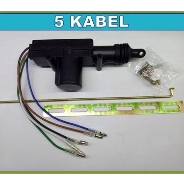 ANAK CENTRAL LOCK  CENTRAL LOCK PINTU MOBIL 5 KABEL UNIVERSAL