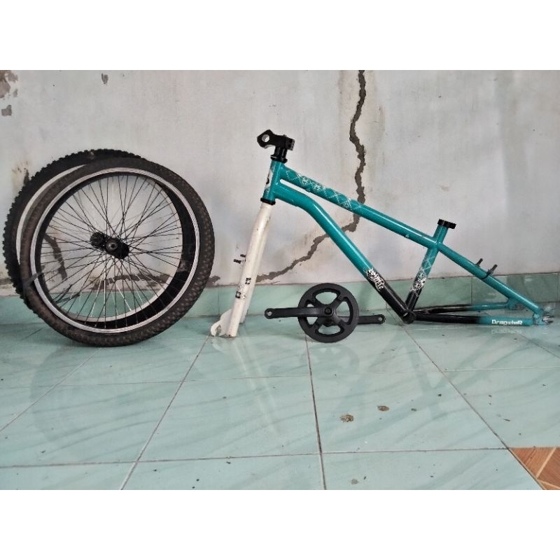 frame bmx wimcycle dragster 24 inch