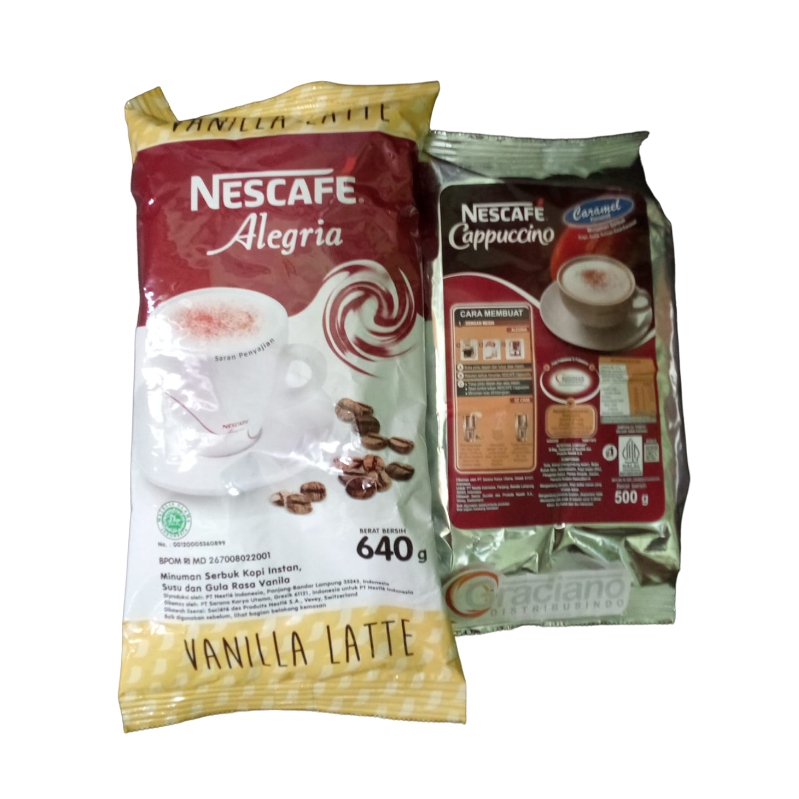 

Nescafe Vanilla Latte 640gr + Nescafe Cappuccino Caramel 500gr