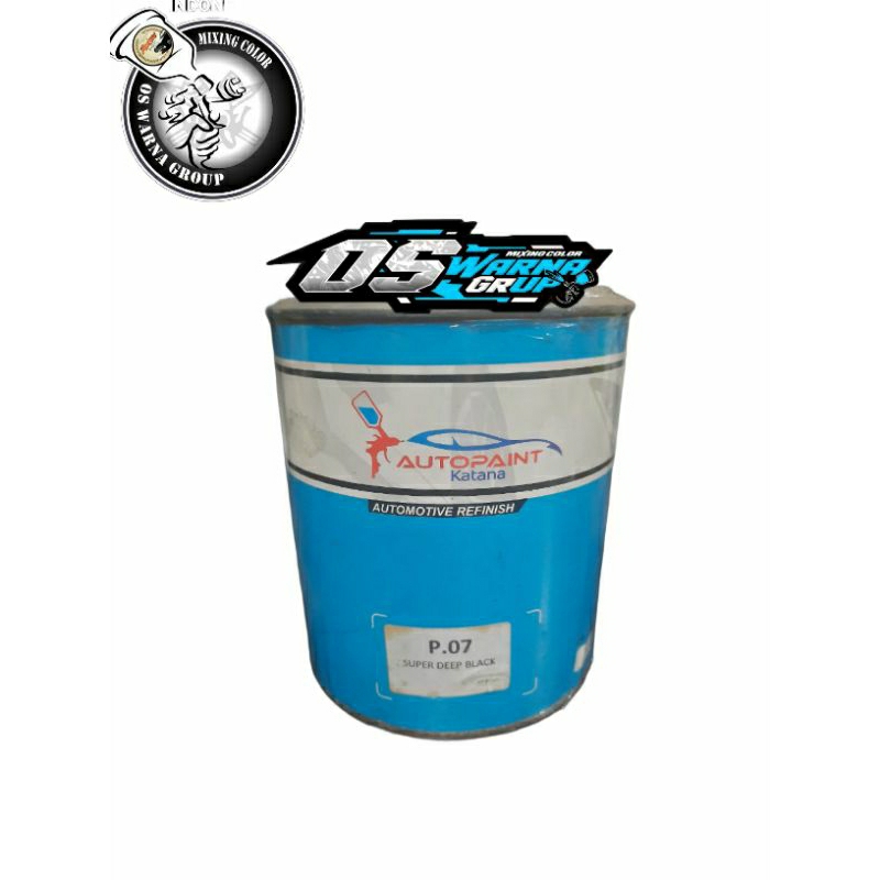

Cat Deep Black Duco (PU) P-07 -Otomotif-Besi-kayu Auto Paint