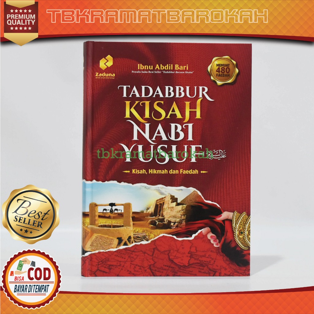 Buku Islam Tadabbur Kisah Nabi Yusuf Ibnu Abdil Bari Buku Kisah Nabi Inspiratif Hard Cover
