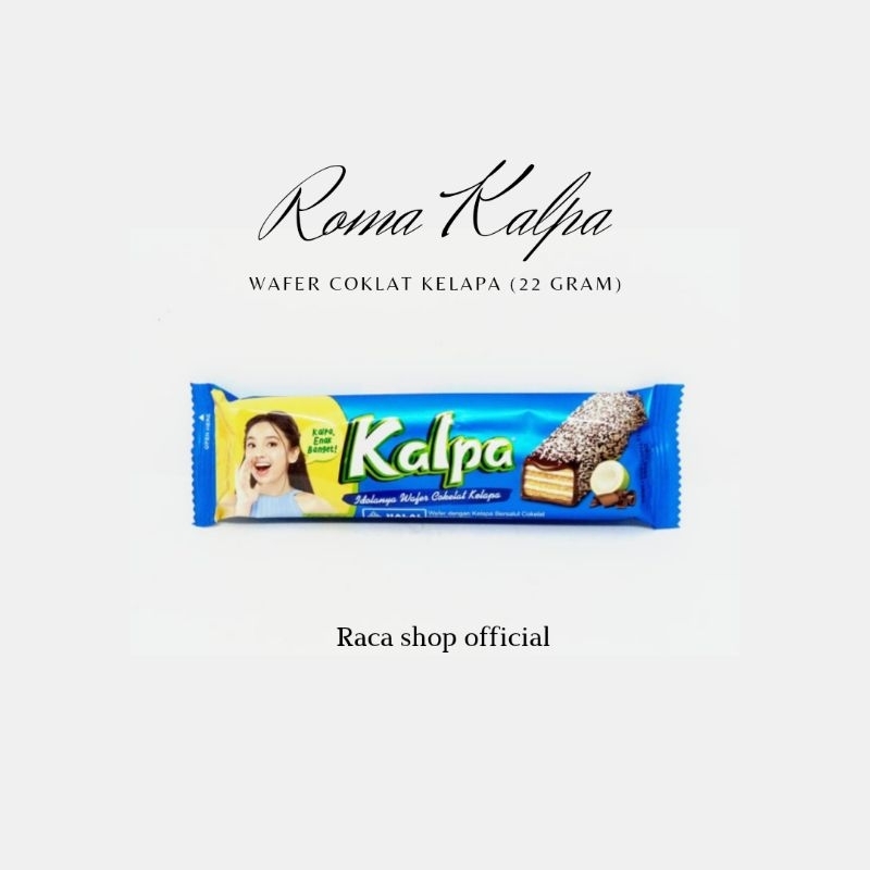 

Roma Kalpa Wafer Coklat Dengan Taburan Kelapa (22 gram)