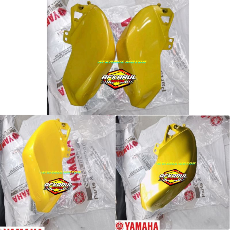 Cover tangki samping kanan kiri Cover tank R15 V3 VVA Kuning original BK6