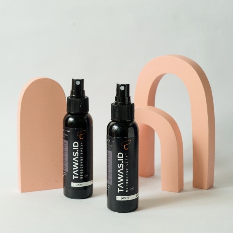 PAKET BUNDLING (100ml + 100ml) Deodorant Spray - Deodorant Tawas - deodoran tawas - tawas - tawas ke