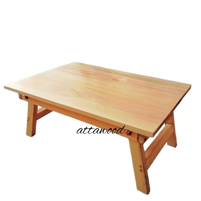 Meja belajar lipat/meja kayu lipat