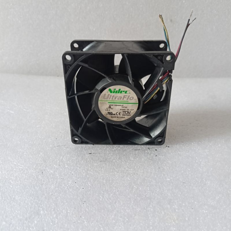 KIPAS DC 12V NIDEC ULTRAFLO 8CM 0.6A