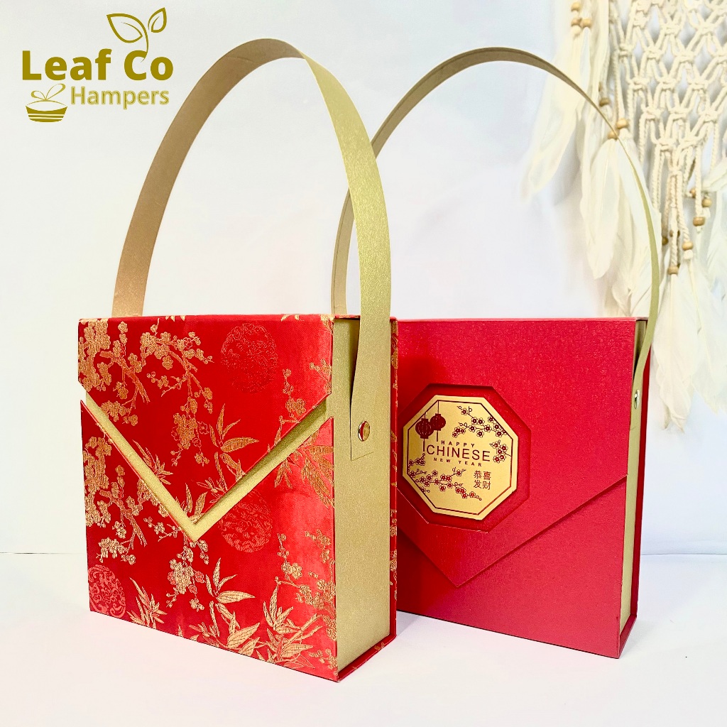 

Leaf Co - Hard Box Hampers CNY Tengteng Gift Box Kado Imlek