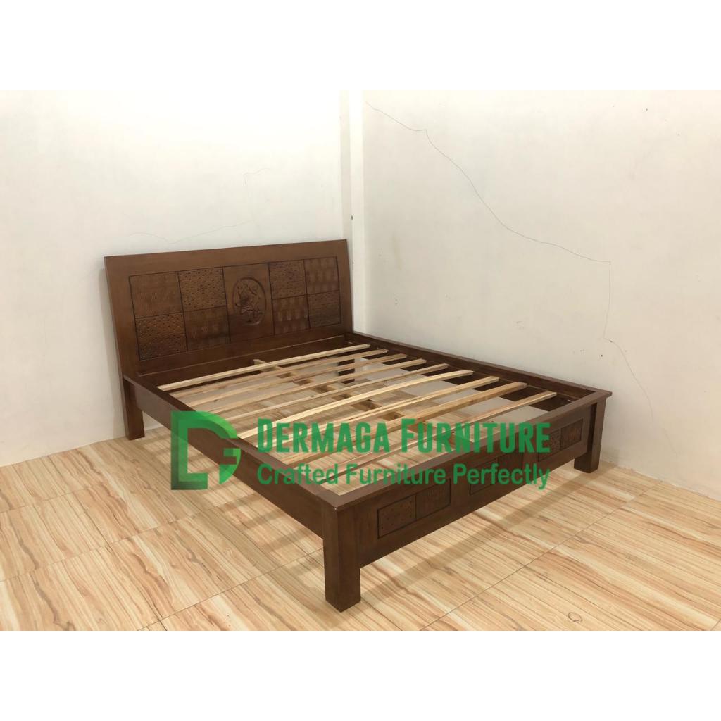 PRE ORDER DIPAN MINIMALIS KAYU JATI FINISHING NATURAL SIAP PAKAI SOFA KURSI PELAMINAN DEKORASI TERAS
