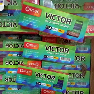 

Bolpoin Ulir Orlee Victor - Paket 1 Lusin (Isi 12 Pcs)