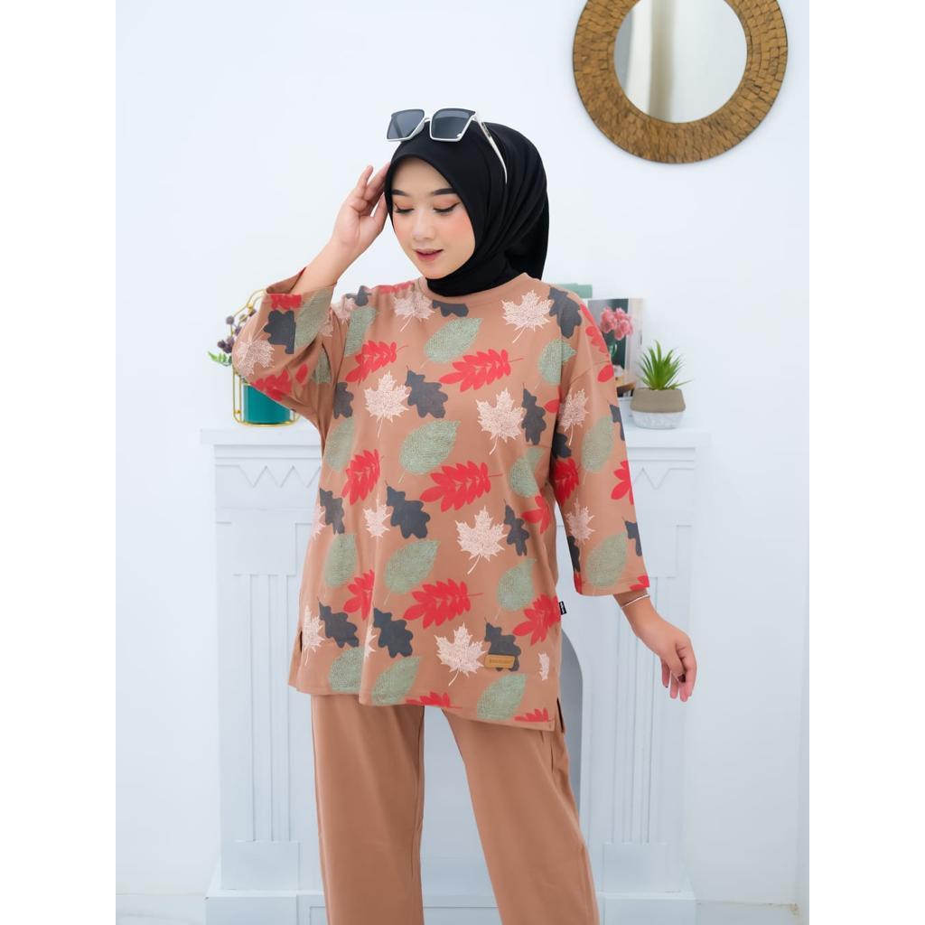 Backlight New Oneset Stelan Wanita Kekinian Korean Stayle 2023 | Model Baju Wanita ST04