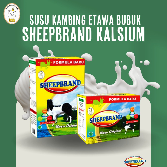 

Sheepbrand Sheep Brand 200 gr susu kambing etawa Prima Dairy Mubarok