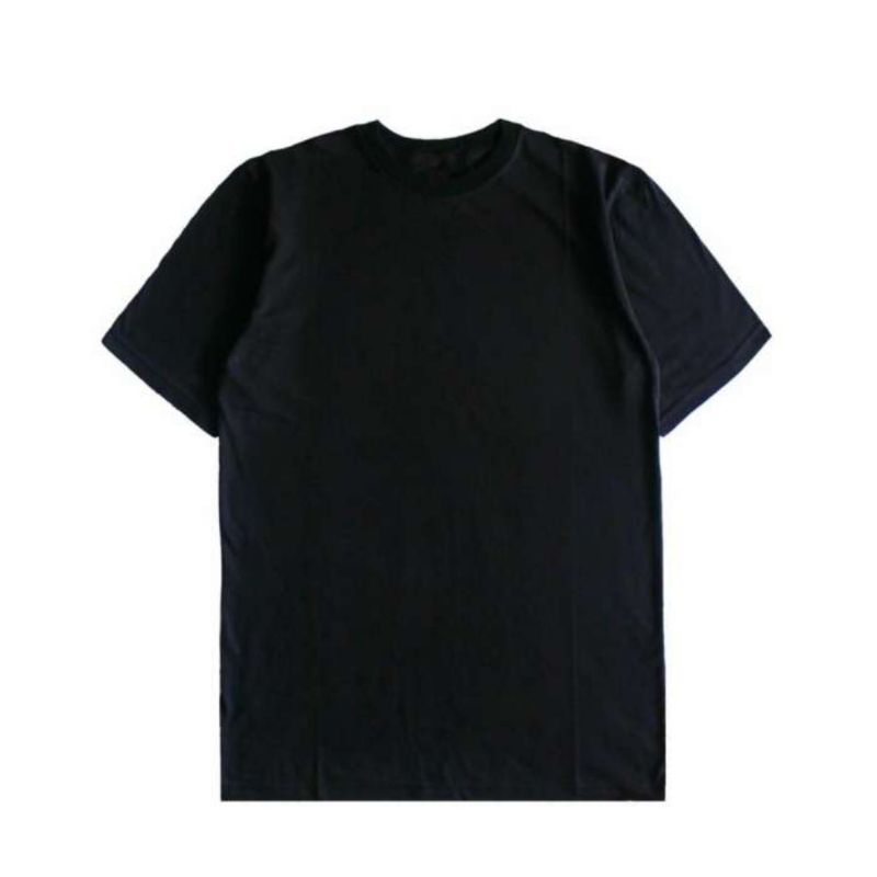 Kaos Polos Hitam distro