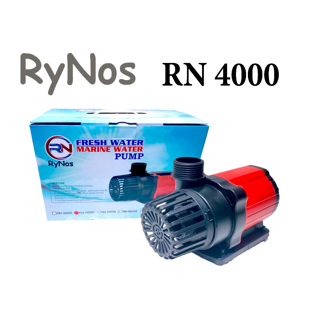 RYNOS RN 4000 L/H POMPA CELUP KOLAM IKAN KOI AQUARIUM AIR LAUT TAWAR