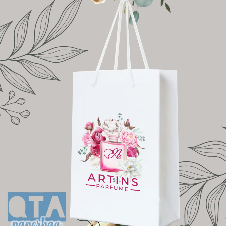 

paperbag parfum custom 9*4*14