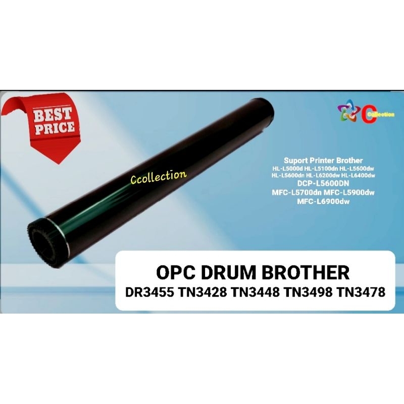OPC DRUM Brother DR 3455 TN3428 TN3448 TN3498 TN3478 HL-L5000d HL-L5100dn HL-L5600dw HL-L5600dn HL-L