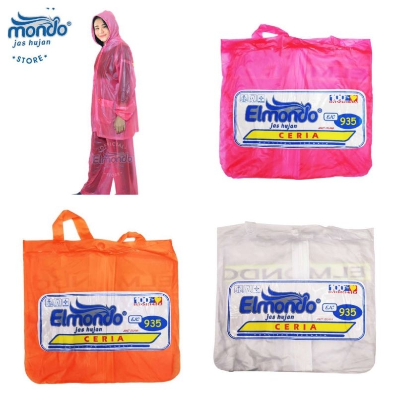 Jas hujan elmondo ceria