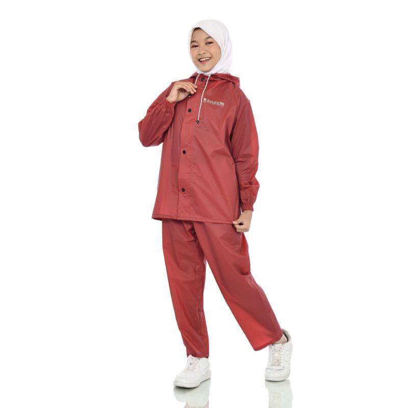 JAS HUJAN SETELAN REMAJA /MANTOL CELANA