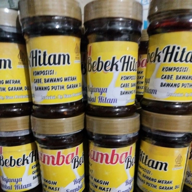 

Sambal bebek MADURA hitam