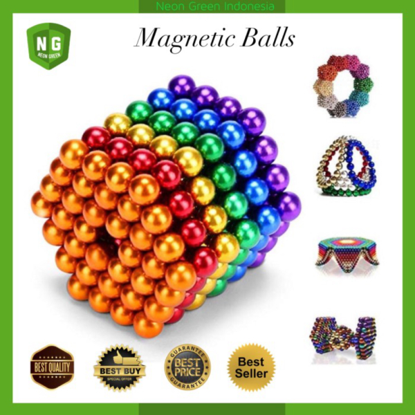 

Promo Mainan Bola Magnet Ball / Magnetic Balls Belajar Edukasi Kreatif Anak - 3mm Multicolor Berkualitas