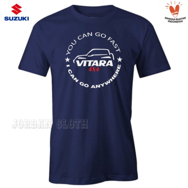 Tshirt Baju Kaos Suzuki Vitara 4 x 4