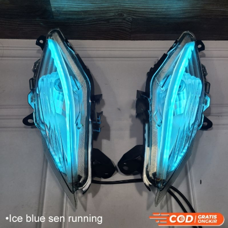 SET LAMPU ALIS BEAT NEW DELUXE STREET LED 2020 2021 2022 2023 MIKA SMOKE