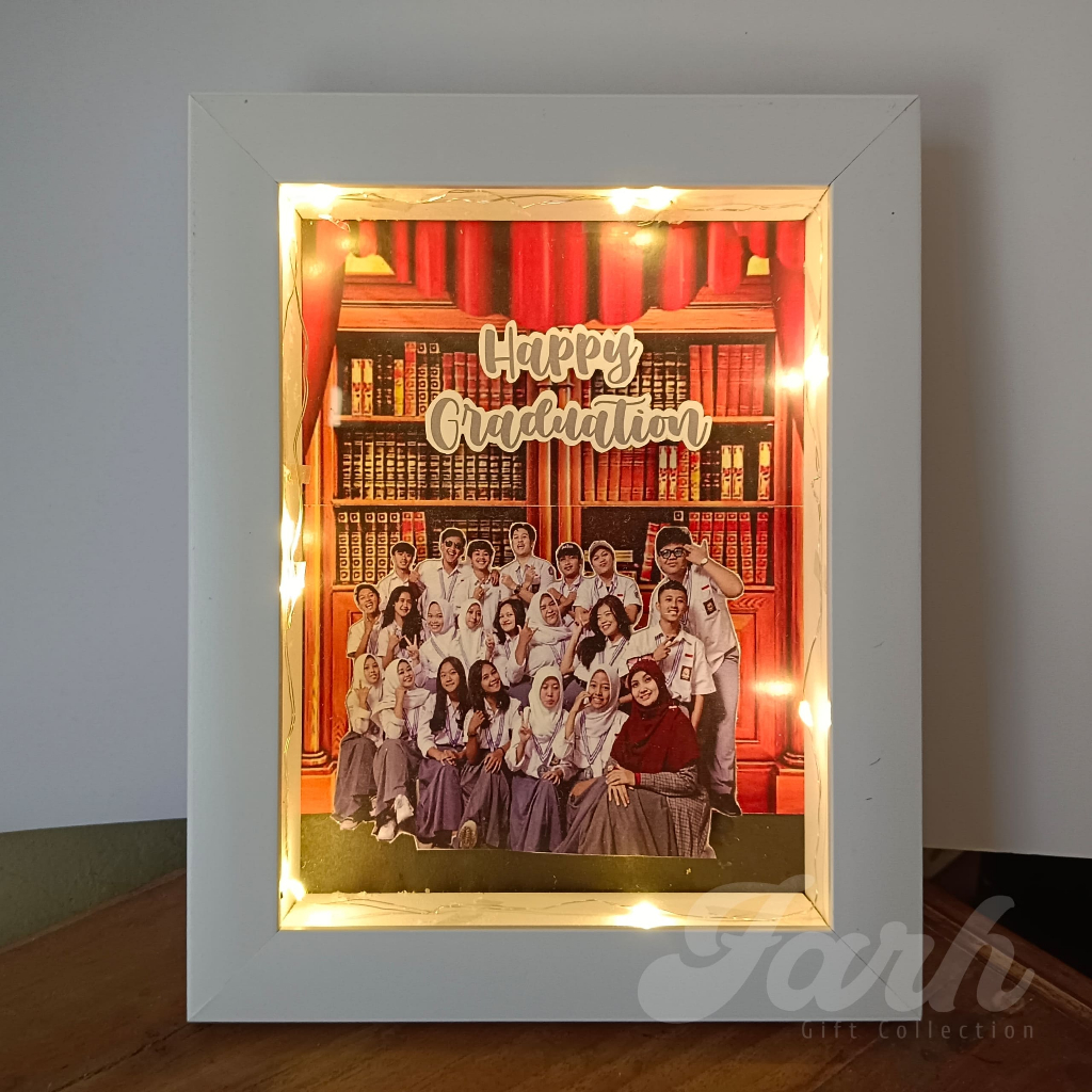 FRAME 3D POP UP CUSTOM TERMURAH  KADO PERPISAHAN KADO WISUDA HADIAH PERPISAHAN BINGKAI 3D
