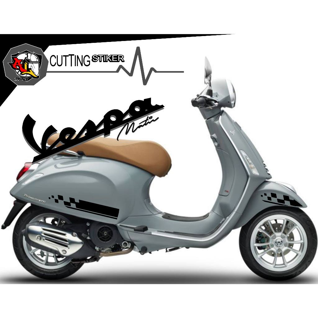 STRIPING VESPA MATIC/SV.380/STICKER CUTTING/STIKER/STICKER/SETIKER/STRIPING MOTOR/STRIPING VESPA/LIS